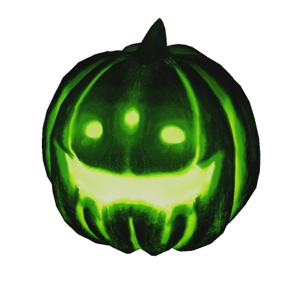 Green Glowing Pumpkin