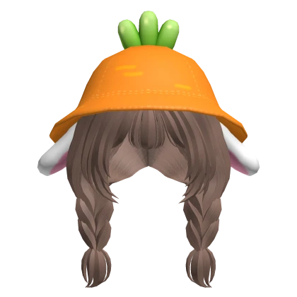 Carrot Bunny Pigtails 🥕