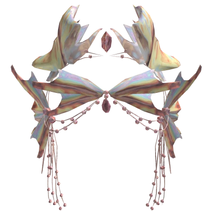 Peach Ocean Goddess Headdress