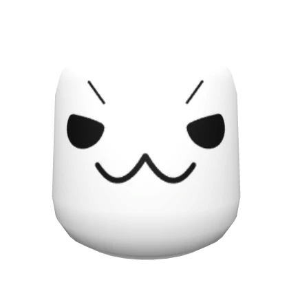 Smug Chibi Mask White