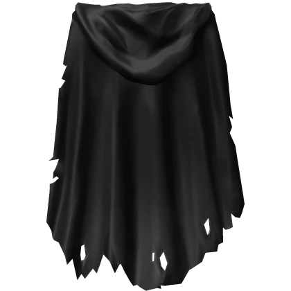 Torn Black Cape