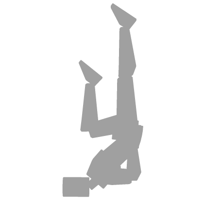 High Kick Model Pose