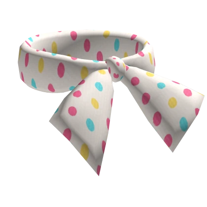♡ cute dolly cupcake polka dot igari neck scarf 