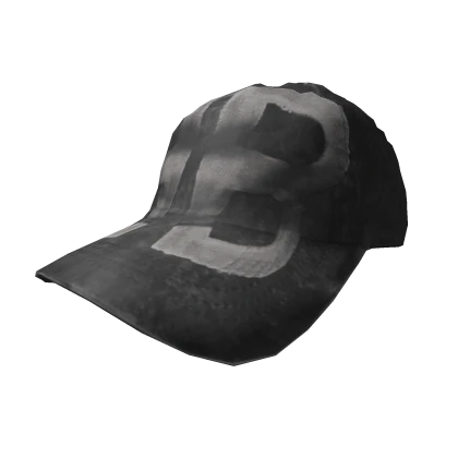 White BB Sprayed Cap