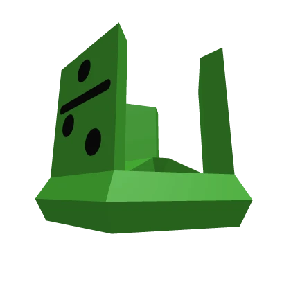 Green Domino Crown