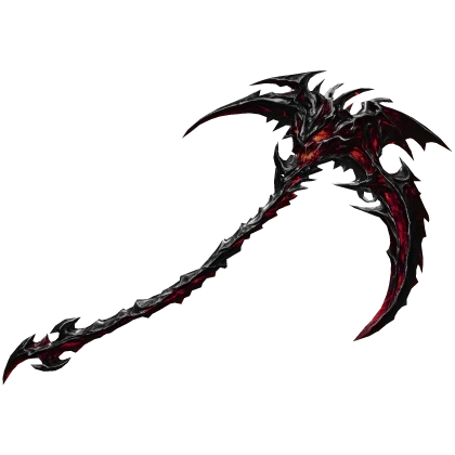 Black Goth Vampire Scythe [PBR]