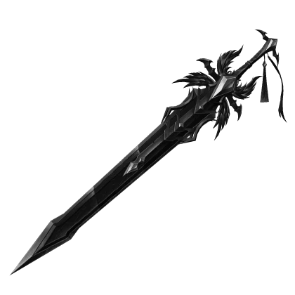 Onyx Black Champion's Sword
