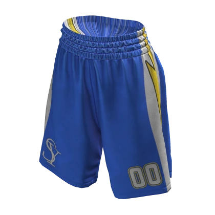 ☆ 00 blue jersey shorts