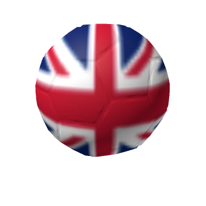 Great Britain Flag Soccer Ball Head Helmet UK