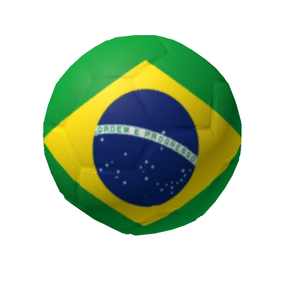 Brazil Flag Soccer Ball Head Helmet Football