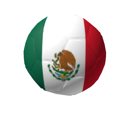 Mexico Flag Soccer Ball Head Helmet World Football