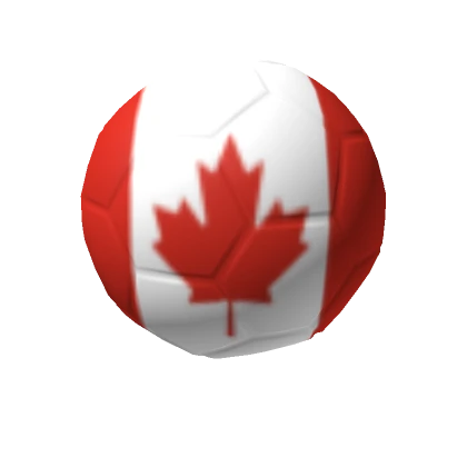 Canada Flag Soccer Ball Head Helmet Football