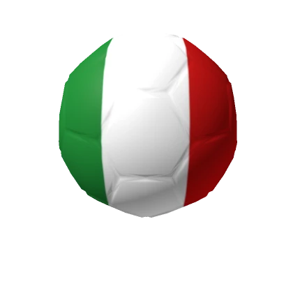 Italy Flag Soccer Ball Head Helmet Football