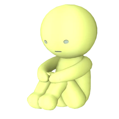 Glow  in the Dark Little Green guy ♡