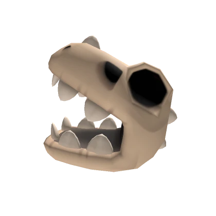 Lazy Dino Hood - Skull