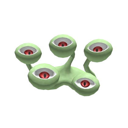 Multiple Green Staring Eyes