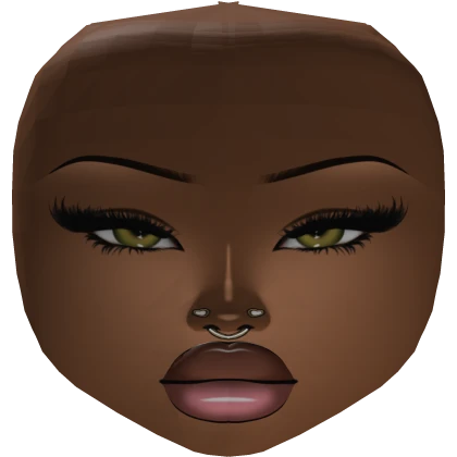 Aysha Baddie Latina Mesh Makeup Gloss lips lashes