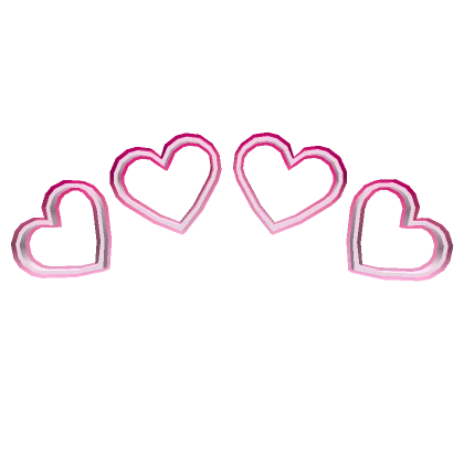 Neon Pink Hearts Filter