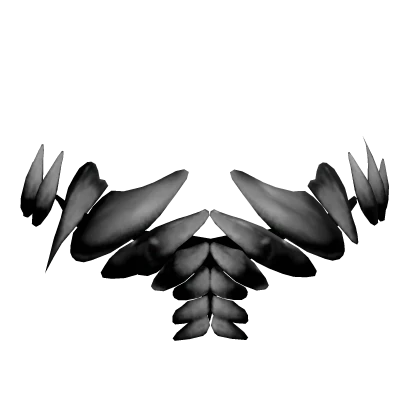 Cannibal's teeth in black