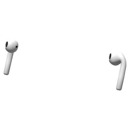 White Wireless Earbuds