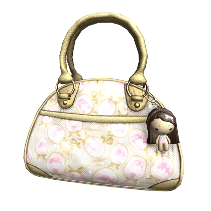 Vintage Colorful Harajuku Bag | Gold