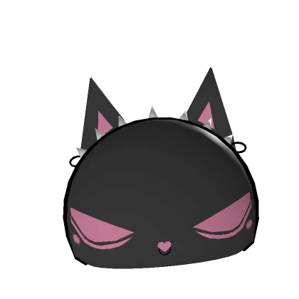 Gothic Gamer Cat Helmet