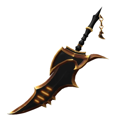 Halloween Gold & Black Greatsword