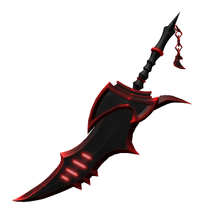 Halloween Red & Black Greatsword