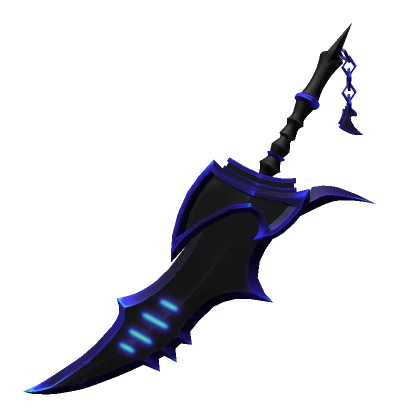 Halloween Blue & Black Greatsword