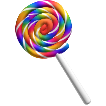 rainbow lollipop