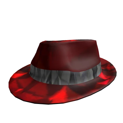 Red Sparkle Fedora