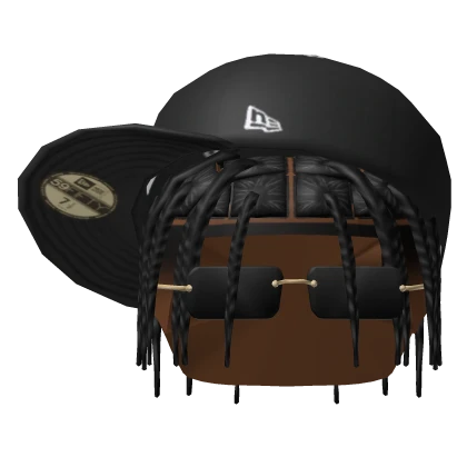 Braids w/ Cap & Cartier Shades