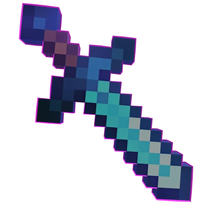 Enchanted Diamond Sword (BACK)