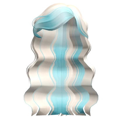 Ethereal 2000s Wavy Mermaid Siren Hair