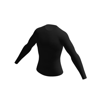 Black Longsleeve Compression Shirt