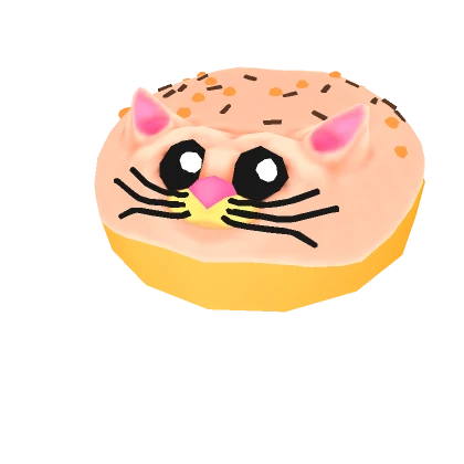 Jelly Stuffed Cat Donut