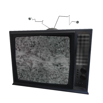 (ANIMATED) Static TV Head