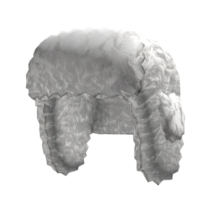 Y2K ✰ Slavic Doll Fur White Ushanka