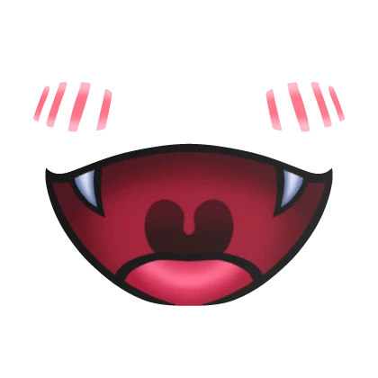 Kawaii Vampire Smile Mouth