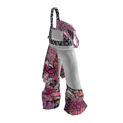 Pink Grunge Arcanae Overall