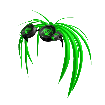 Cyberlox Headpiece Addon (Neon Green)