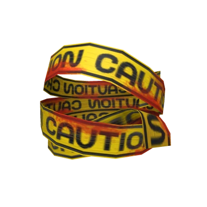 Messy Caution Tape