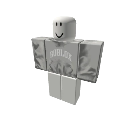 (Color Changeable) White Roblox Hoodie