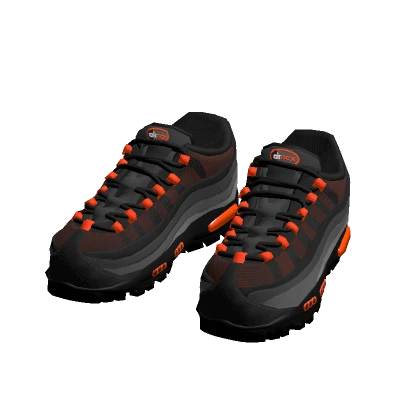 Black Orange Air Max 95
