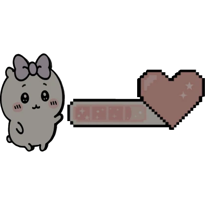 Cute Chiikawa Health Bar