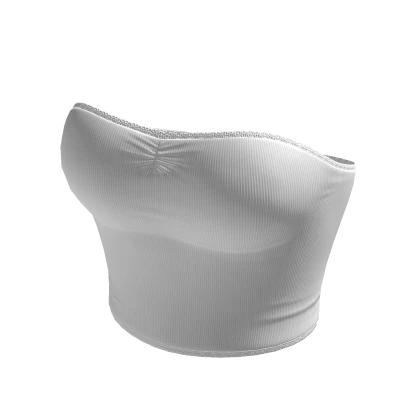 Crop Top White Ruffled Baby Baddie Tight Tee Shirt