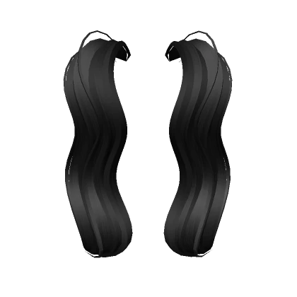 Pigtails Extensions Black