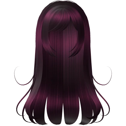 🖤 adorable swirly gothic witch hair berry pink