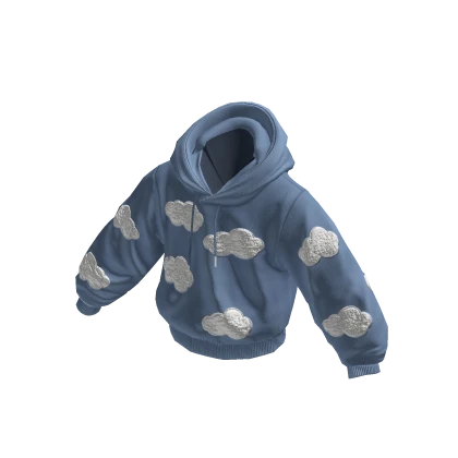 Blue Sky Cloud Hoodie