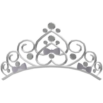 Cutesi Purple Ribbon Princess Tiara
